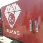 ELMAS 6 m³ kepçeli yem karma
