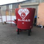 ELMAS 4 m³ sabit yem karma